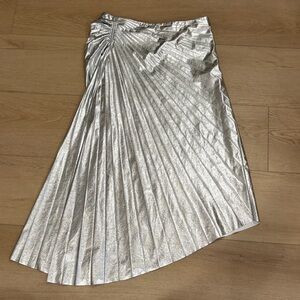 A.L.C. Asymmetrical Silver Skirt